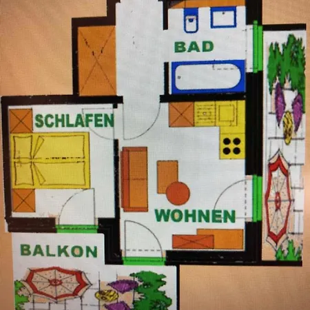 Moderne Kurparkresidenz Appartement