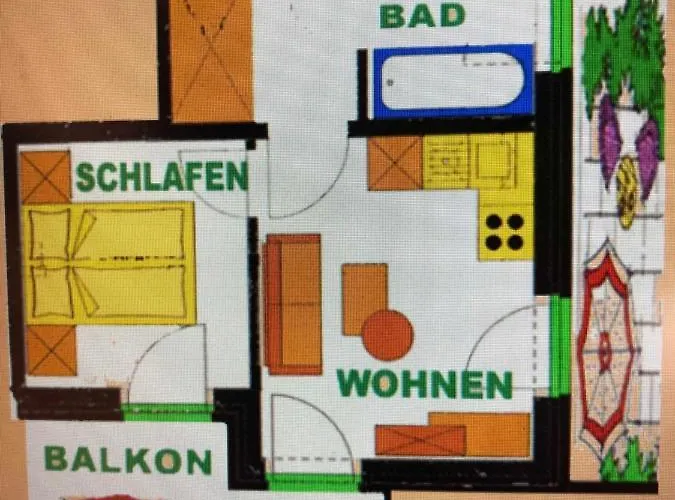 Moderne Kurparkresidenz Apartmán